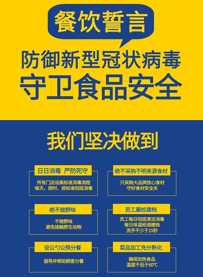 防御新冠病毒，守護(hù)食品安全，張成榮電烤雞架餐飲宣誓！